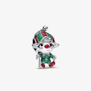 Authentic Pandora Moveable Elf Charm